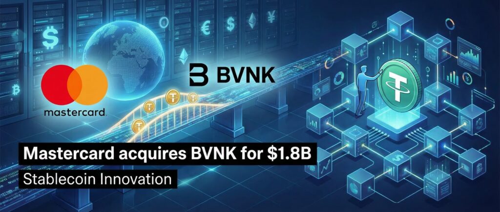 Mastercard покупает стейблкоин-стартап BVNK за $1,8 млрд