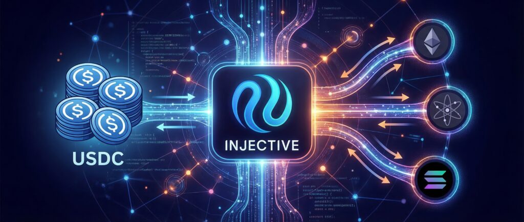 Injective добавит USDC и кроссчейн-переводы