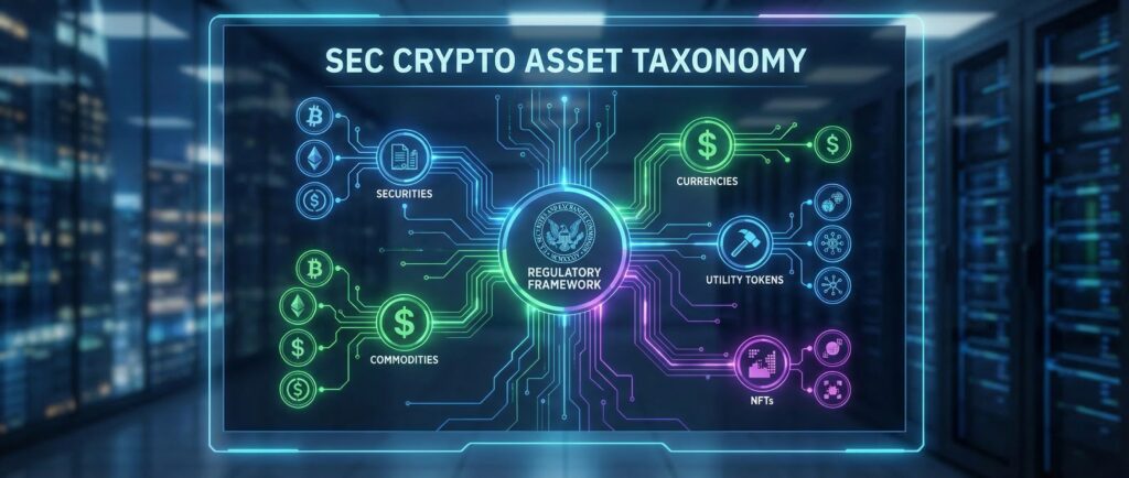SEC представила новую таксономию криптоактивов