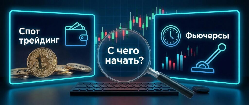 Спот или фьючерсы: с чего начать в криптотрейдинге
