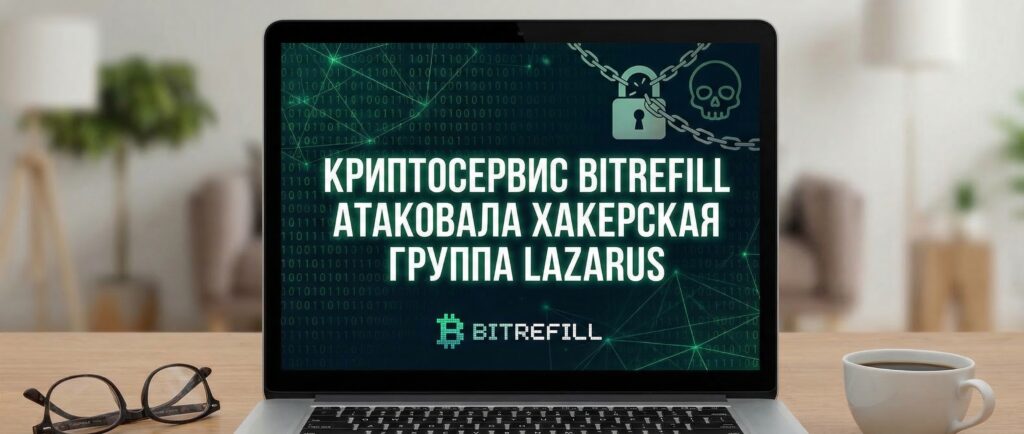 Криптосервис Bitrefill атаковала хакерская группа Lazarus