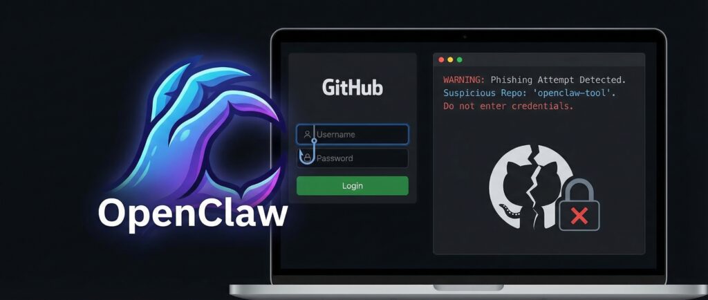 Мошенники используют OpenClaw для фишинга на GitHub