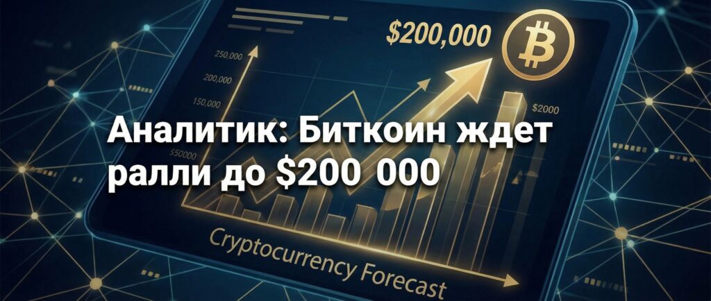 Аналитик: Биткоин ждет ралли до $200 000