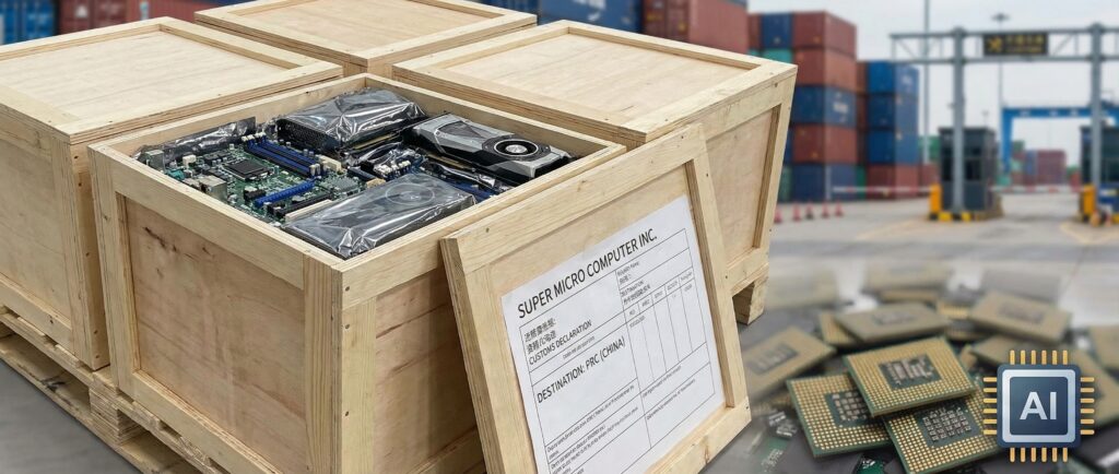 Сооснователя Super Micro обвинили в контрабанде ИИ-чипов в Китай