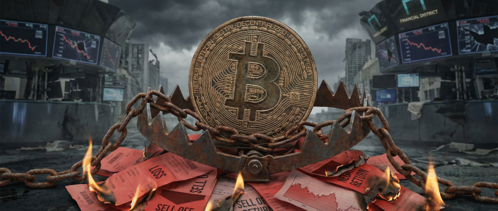 Биткоин в ловушке: продавцы с убытком сдерживают рост