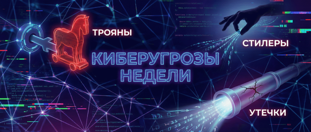 Киберугрозы недели: трояны, стилеры и утечки