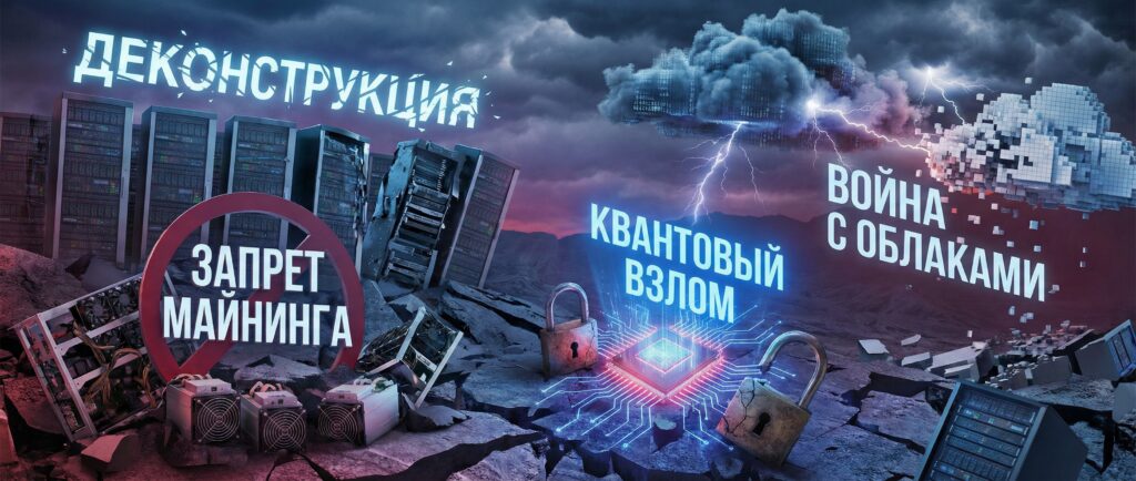 Деконструкция: Запрет майнинга, квантовый взлом и война с облаками