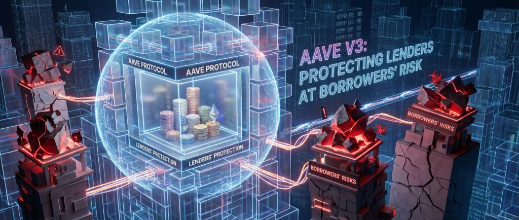 Aave V3: защита кредиторов за счет рисков заемщиков