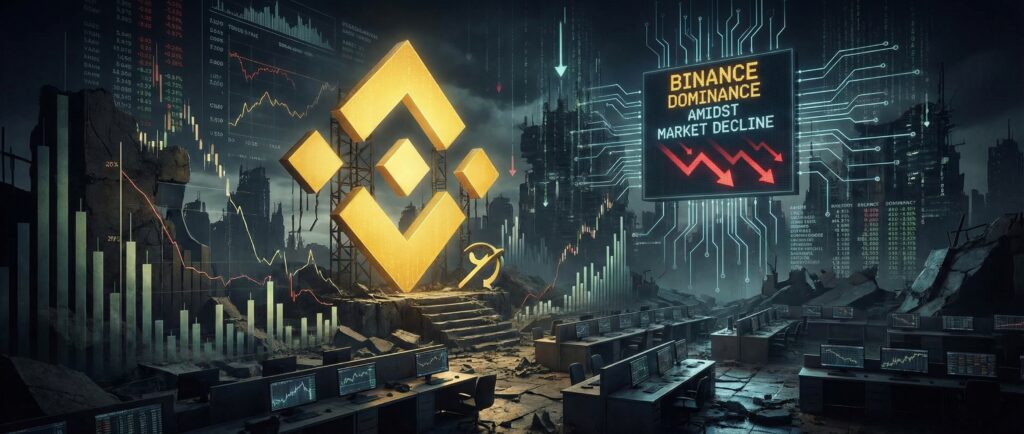 Binance лидирует на фоне падения объемов торгов