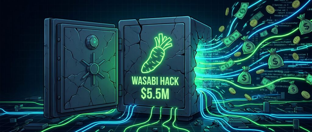 Взлом Wasabi на $5,5 млн