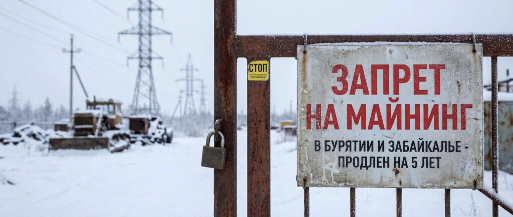 Запрет на майнинг в Бурятии и Забайкалье продлили на пять лет