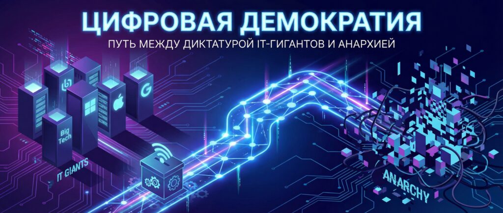 Цифровая демократия: путь между диктатурой IT-гигантов и анархией