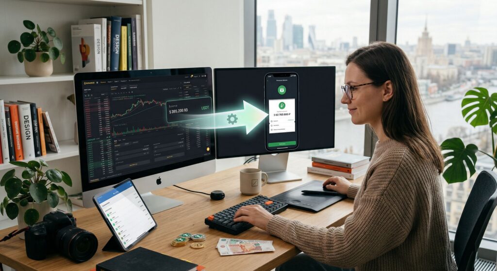 Как вывести крипту в рубли самозанятому, фрилансеру или онлайн-сервису после получения оплаты в USDT 1 Как вывести крипту в рубли самозанятому, фрилансеру или онлайн-сервису после получения оплаты в USDT