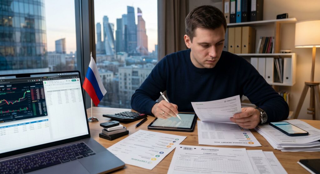 Налоги на криптовалюту в России в 2026 году: расчет НДФЛ и подготовка 3-НДФЛ