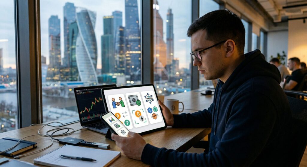 Как организовать криптокошельки новичку в 2026 году: отдельные кошельки для переводов, хранения и Web3