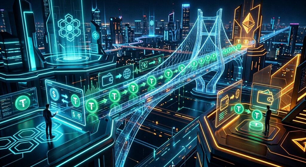 Что такое bridge в крипте и как перевести USDT между сетями в 2026 году 1 Bridge в крипте: перевод USDT между сетями в 2026 году