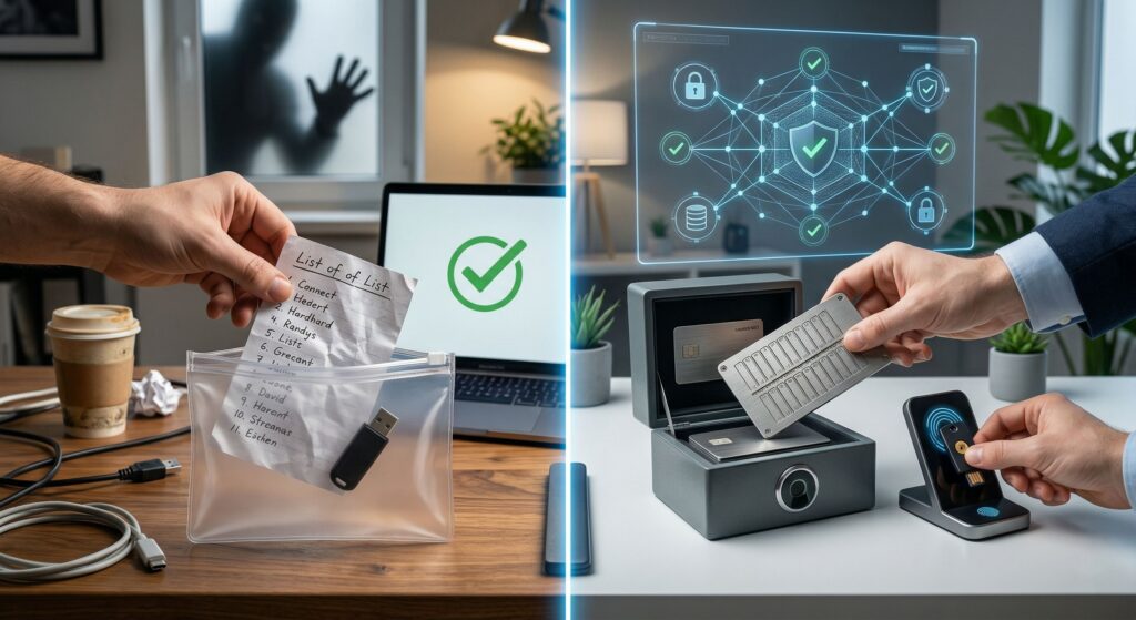 Можно ли хранить seed phrase и пароль от кошелька вместе в 2026 году: граница между удобством и риском