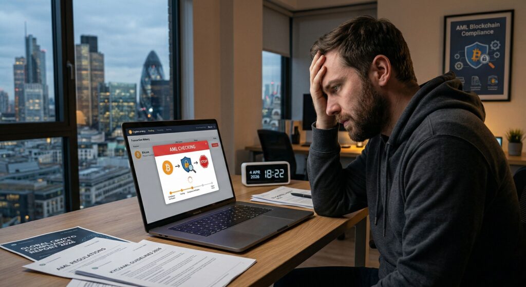 Почему крипта зависла на AML-проверке в 2026 году 1 Почему крипта зависла на AML-проверке в 2026 году и что происходит с переводом