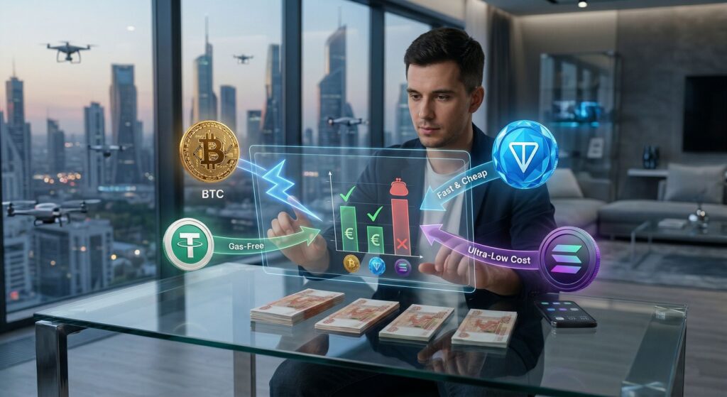 Что купить в крипте на 5000–10 000 рублей в 2026 году: Bitcoin, USDT, TON или Solana