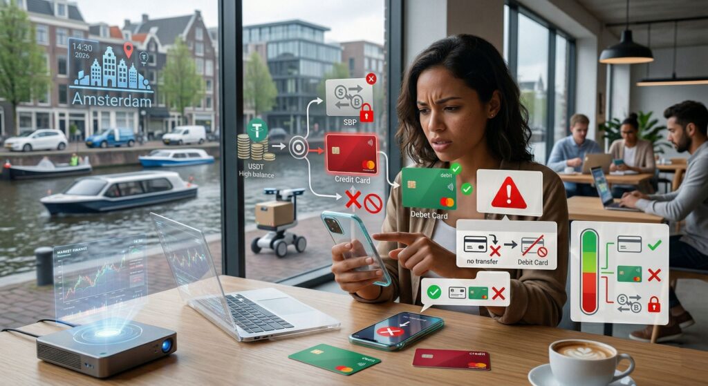 Можно ли выводить USDT на кредитную карту в 2026 году: ограничения, ошибки и альтернативы