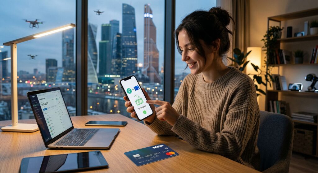 Как вывести USDT на карту «Мир» в 2026 году 1 Как вывести USDT на карту «Мир» в 2026 году: перевод криптовалюты в рубли на банковскую карту