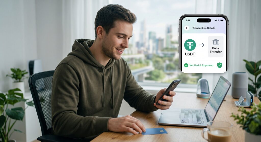 Как вывести USDT на карту без блокировки банка в 2026 году