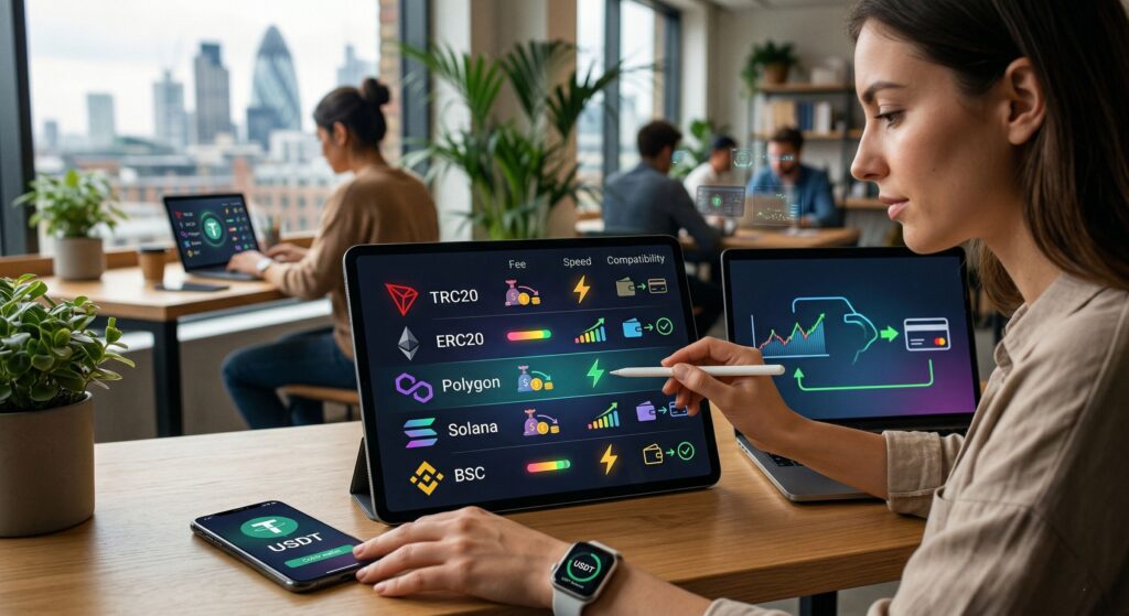 Как выбрать сеть USDT для последующего обмена и вывода в 2026 году 1 Как выбрать сеть USDT для последующего обмена и вывода в 2026 году