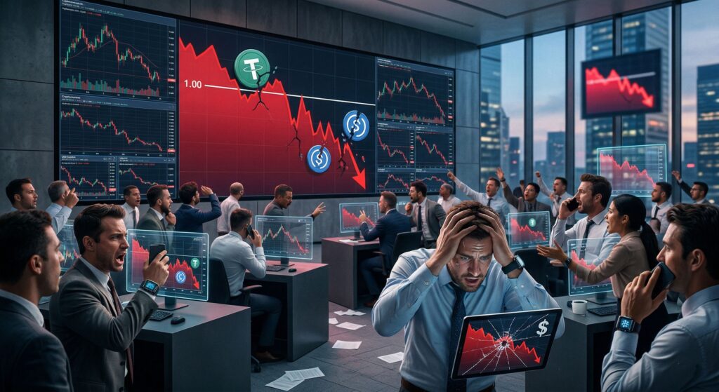 Риск отвязки стейблкоинов USDT и USDC на фоне падения рынка и depeg