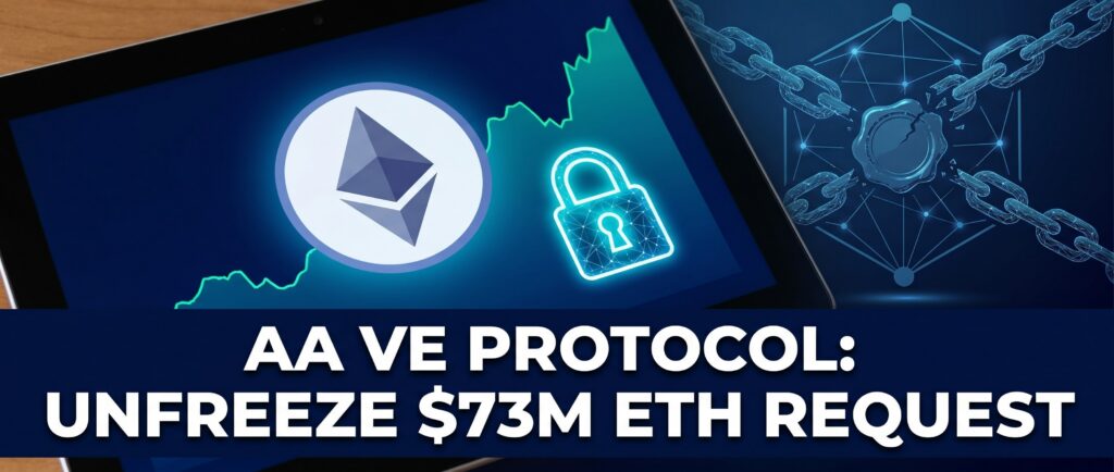Aave требует снять арест с $73 млн в ETH