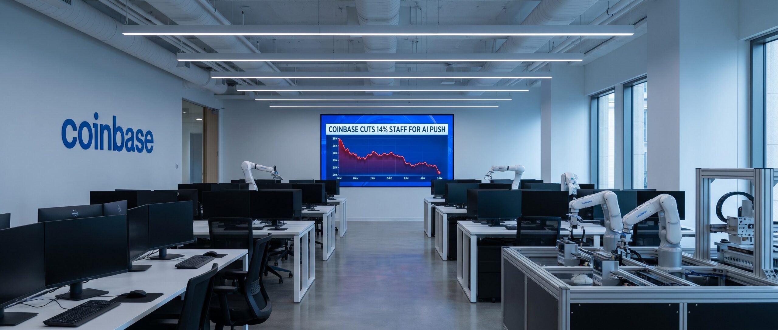 Coinbase сокращает 14% штата ради внедрения ИИ 1 1777988153755 576059 scaled