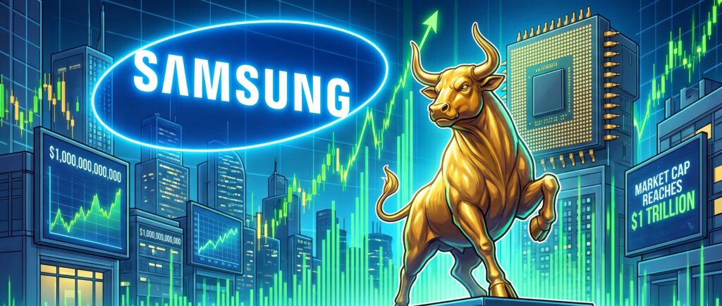Рыночная капитализация Samsung превысила $1 трлн