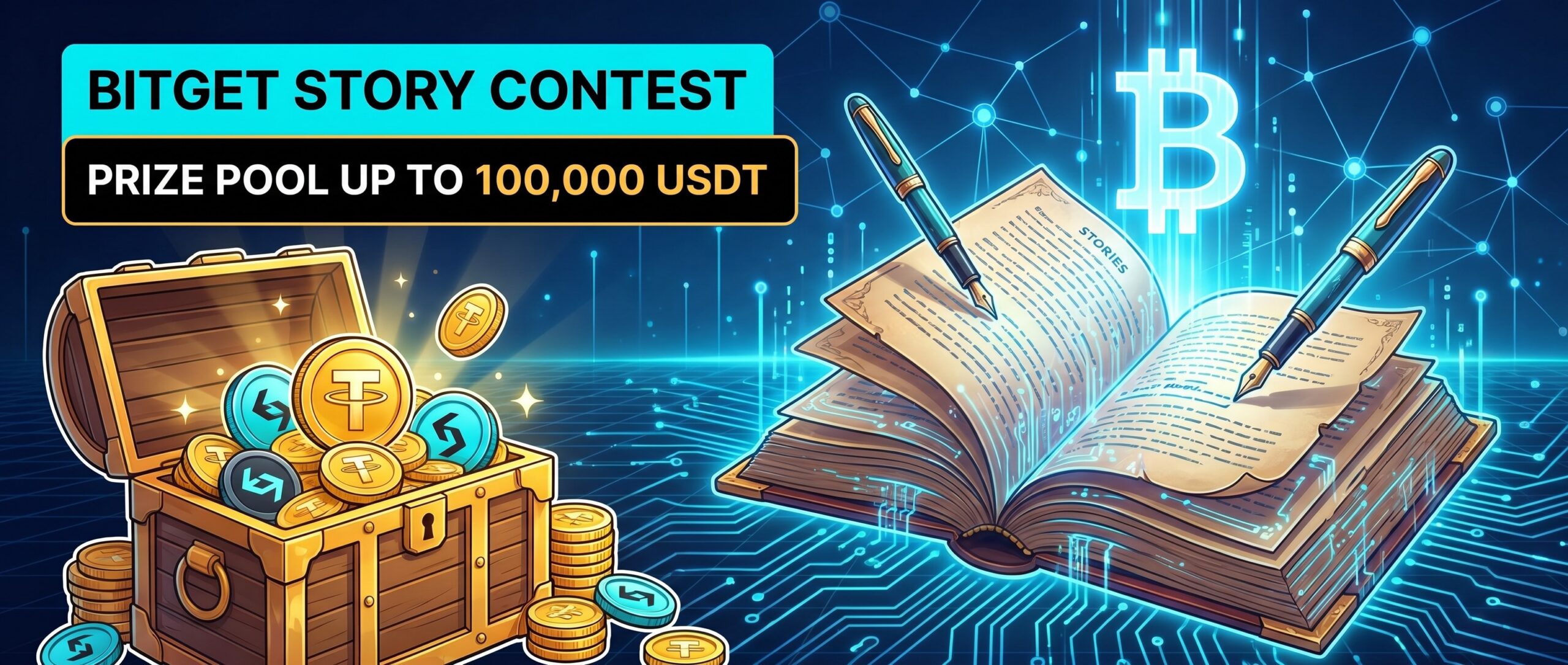 Bitget запускает конкурс историй с призовым фондом до 100 000 USDT 1 1778234537705 933636 scaled