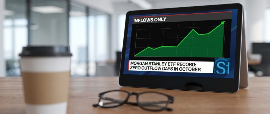 Вот краткий заголовок для этой новости:

ETF Morgan Stanley установил рекорд: ни одного дня оттока за месяц