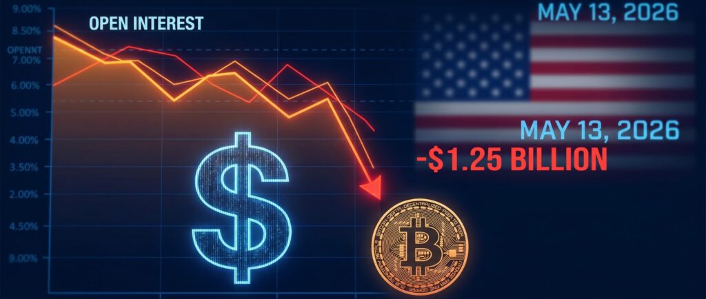 Вот краткий заголовок для новости:

Инфляция в США ударила по биткоин-деривативам: открытый интерес рухнул на $1,25 млрд