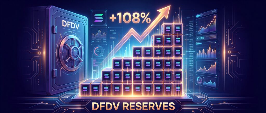 Резервы Solana в DFDV выросли на 108%