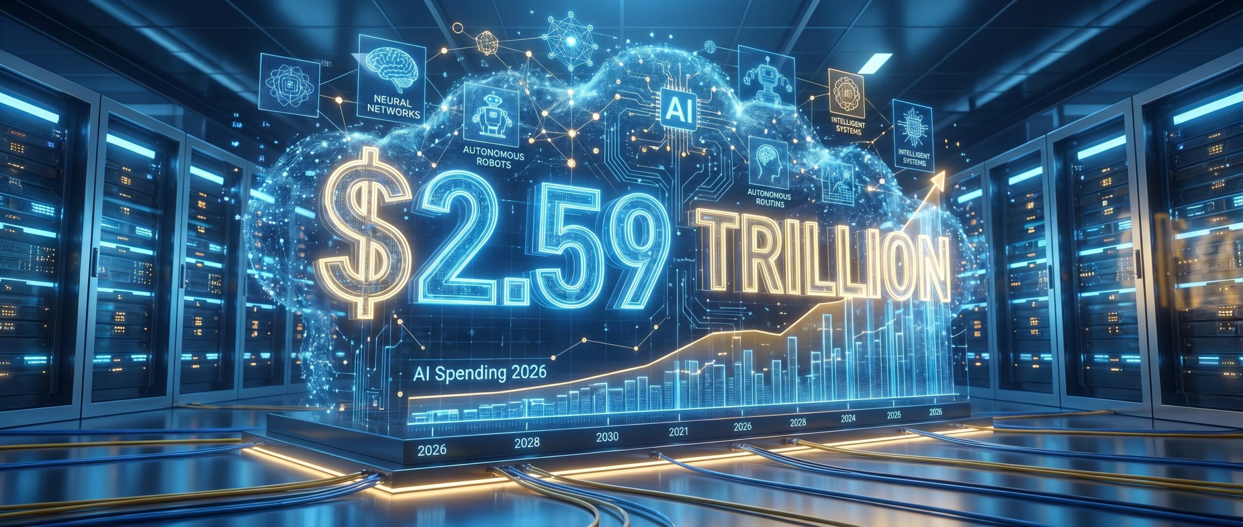 Расходы на ИИ в 2026 году достигнут $2,59 трлн 1 1779200404715 1076259 scaled