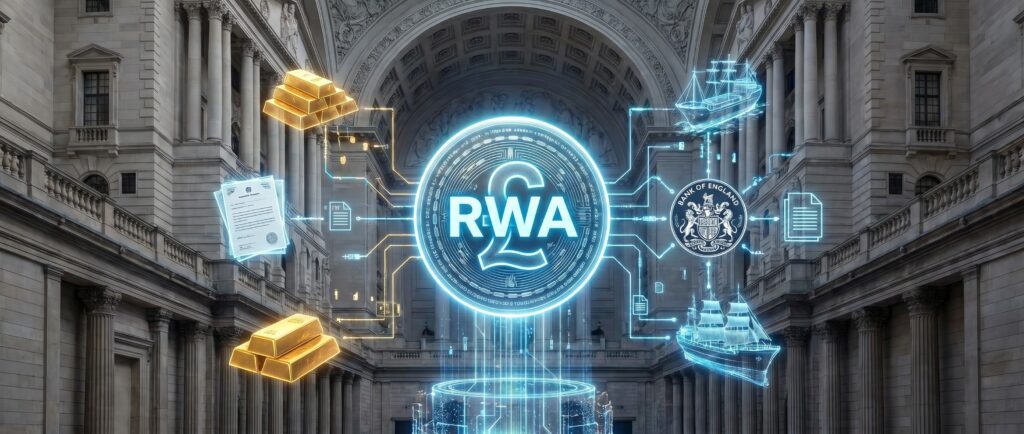Банк Англии сделал ставку на токенизацию и RWA
