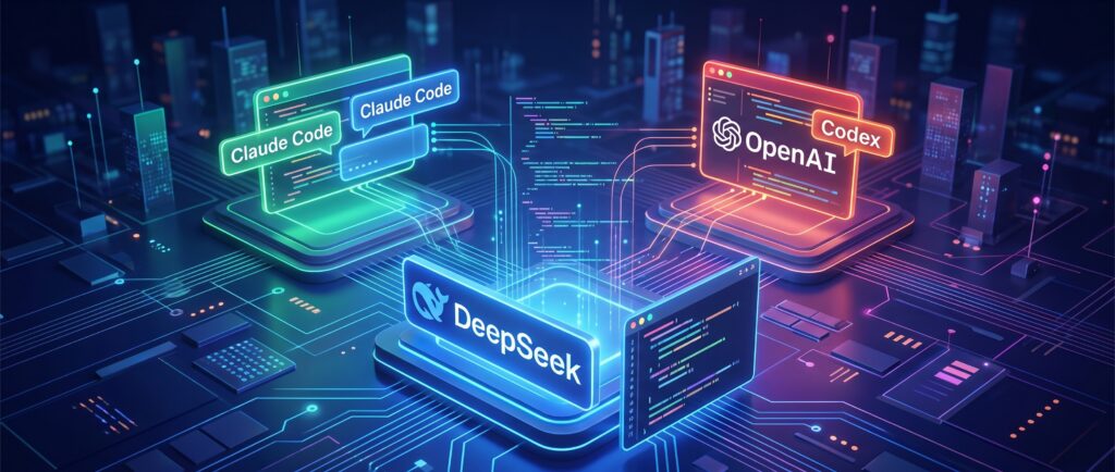 Вот краткий заголовок для этой новости на русском языке:

DeepSeek создает конкурента Claude Code и OpenAI Codex