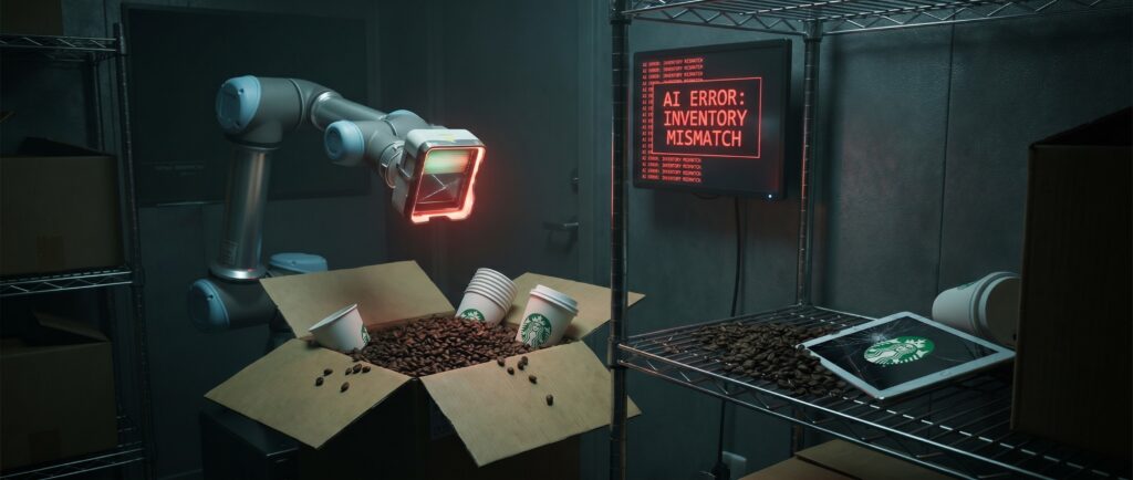 Вот краткий заголовок для новости:

Starbucks отказалась от ИИ-учета запасов из-за ошибок