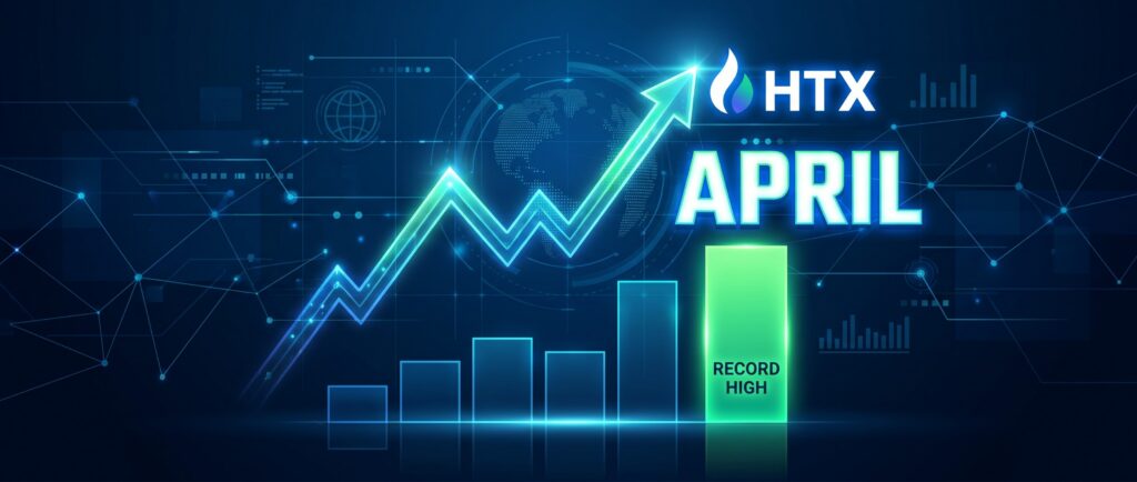 HTX отчиталась о рекордном апреле