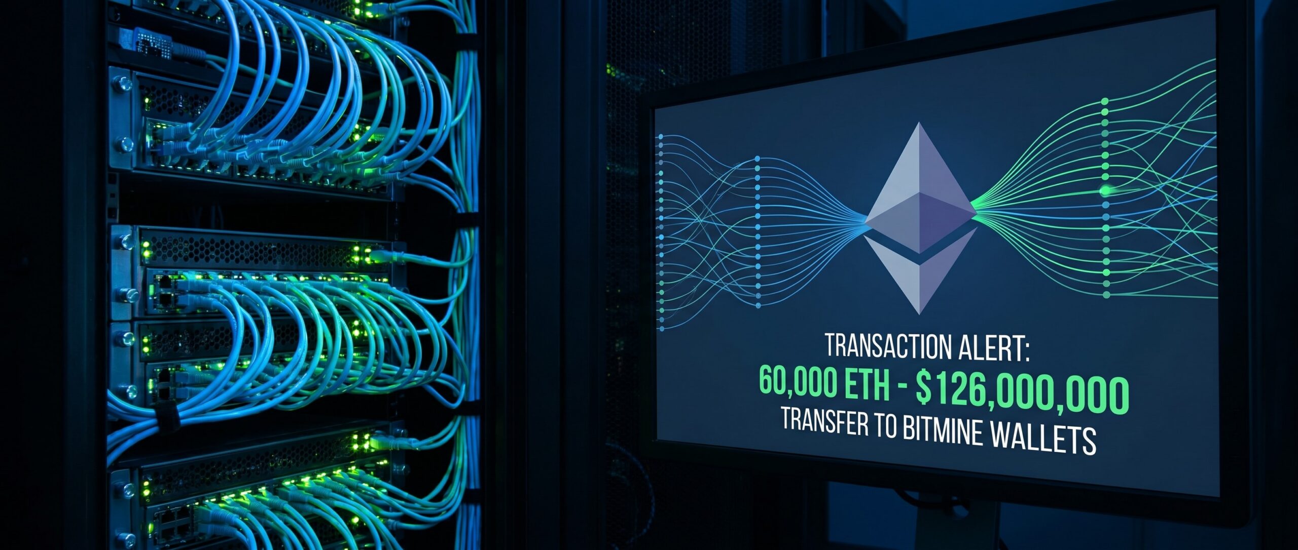 Крупный перевод ETH: 60 000 монет на $126 млн поступило на кошельки BitMine 1 1779543939967 612147 scaled