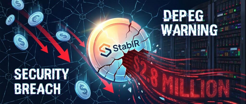 Взлом StablR: украдено $2,8 млн, стейблкоины потеряли привязку