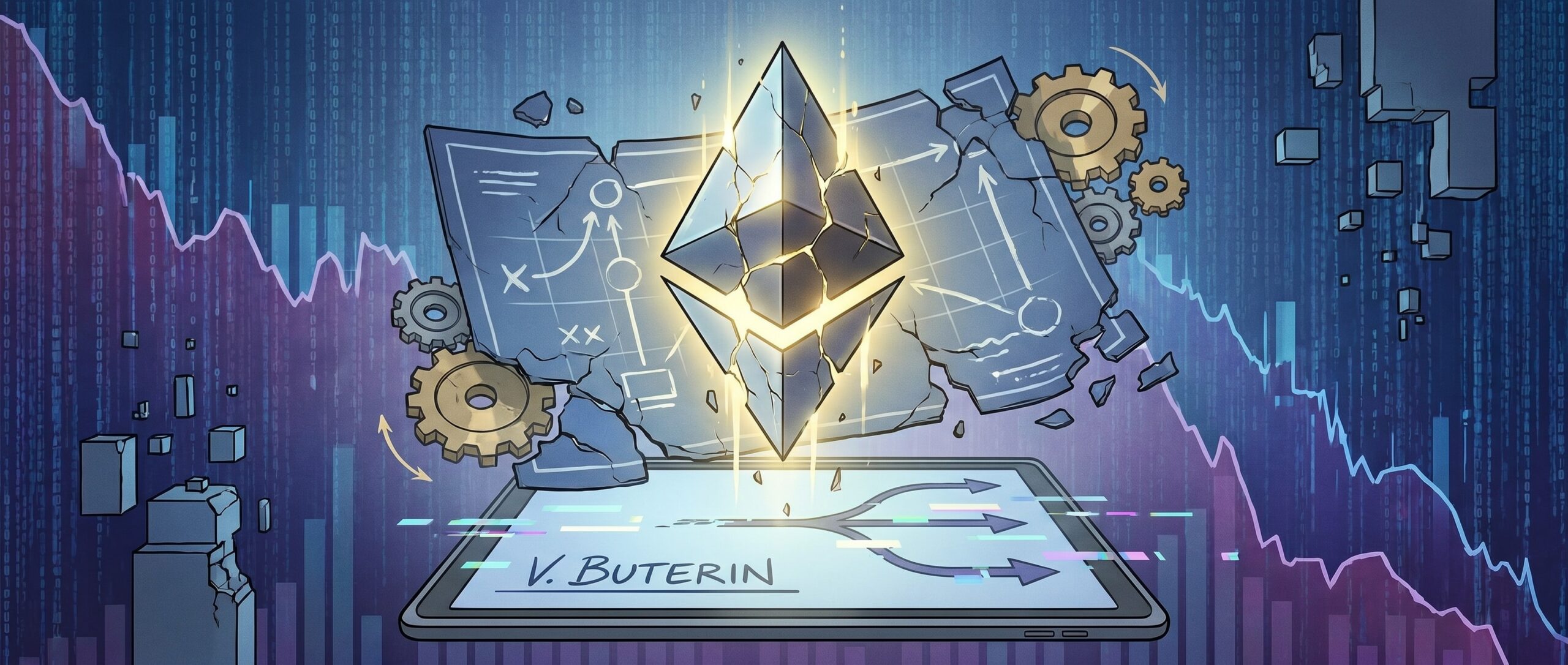 Вот краткий заголовок для этой новости: <strong>Ethereum слабеет на фоне смены стратегии фонда Бутерина</strong> 1 1779779931644 914862 scaled