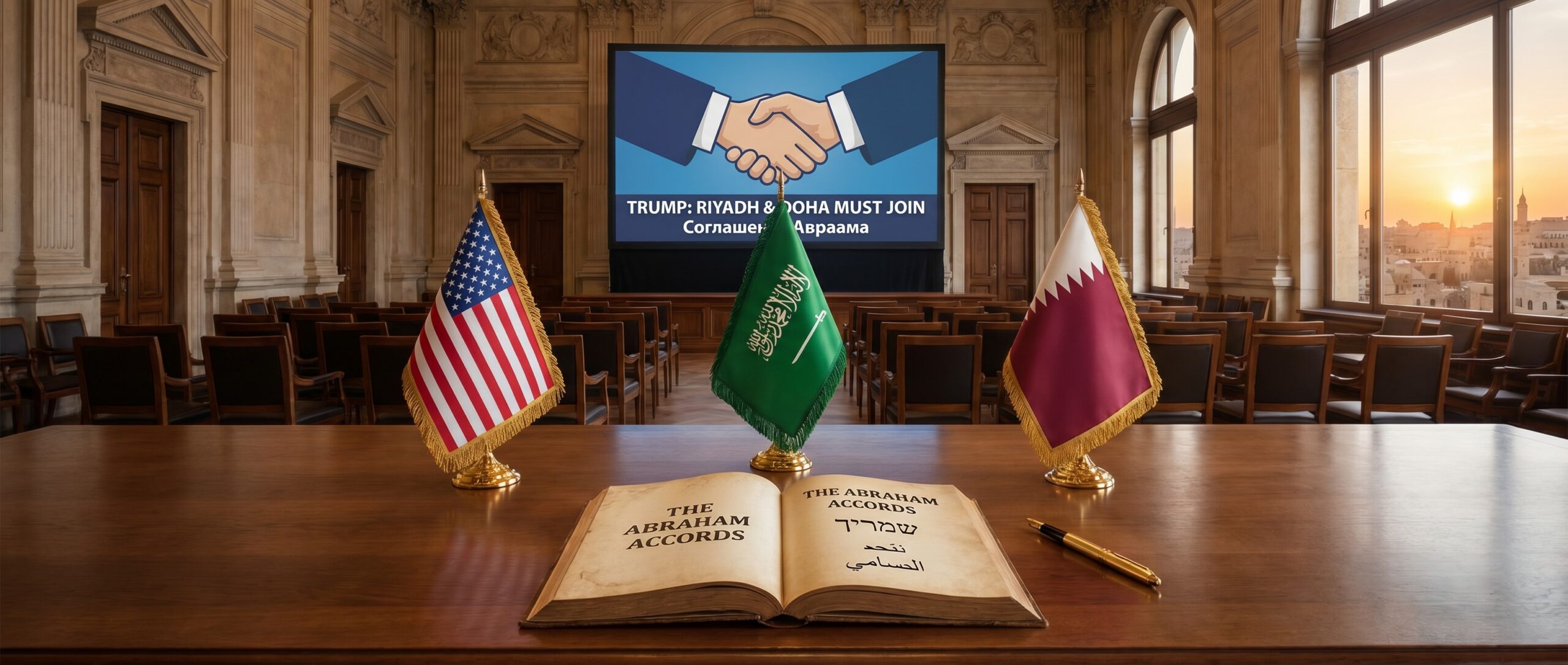 Трамп: Эр-Рияд и Доха должны присоединиться к «Соглашениям Авраама» 1 1779787370566 693239 scaled