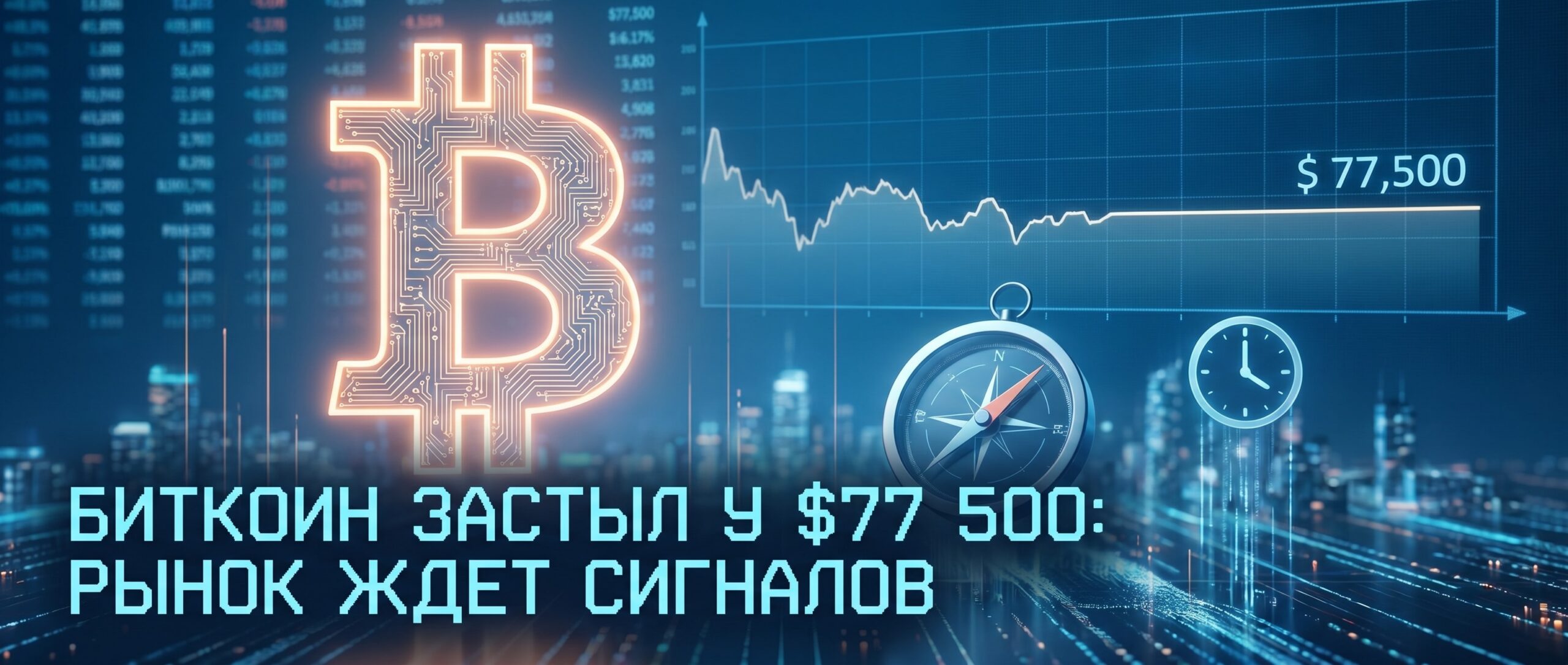 Биткоин застыл у $77 500: рынок ждет сигналов 1 1779796490154 568963 scaled