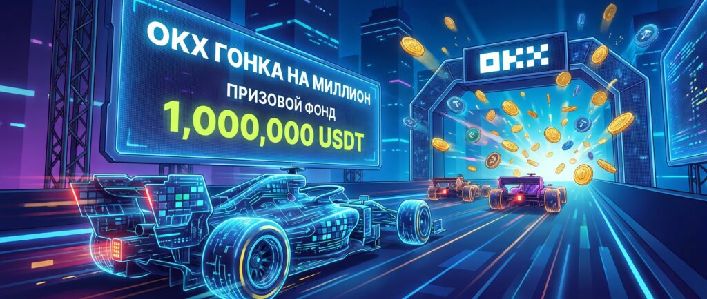 OKX запустила «Гонку на миллион» с призами до 1 млн USDT
