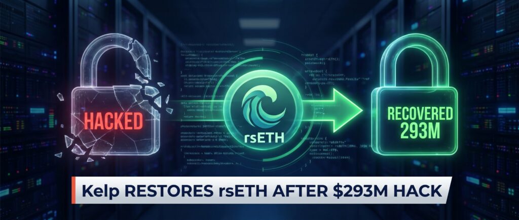 Kelp восстановил rsETH после взлома на $293 млн