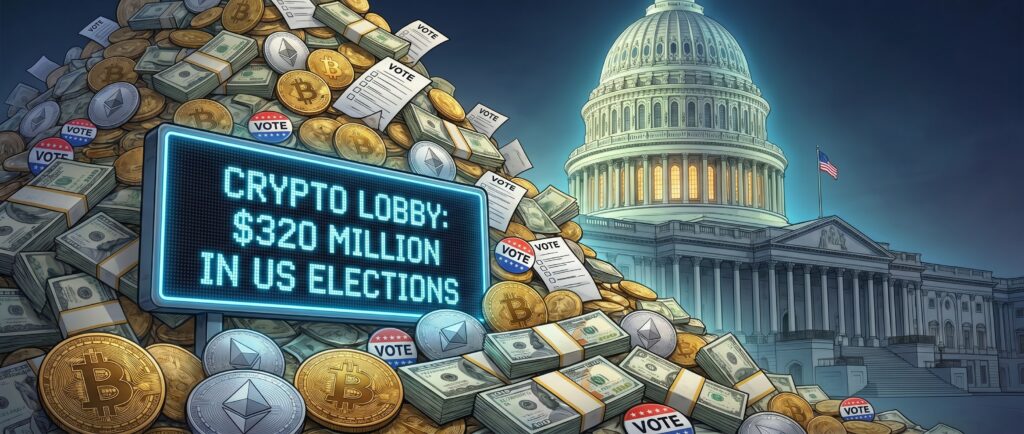 Криптолобби вложило $320 млн в выборы в США