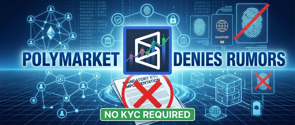 Вот краткий заголовок для новости:

Polymarket опроверг слухи о введении обязательного KYC