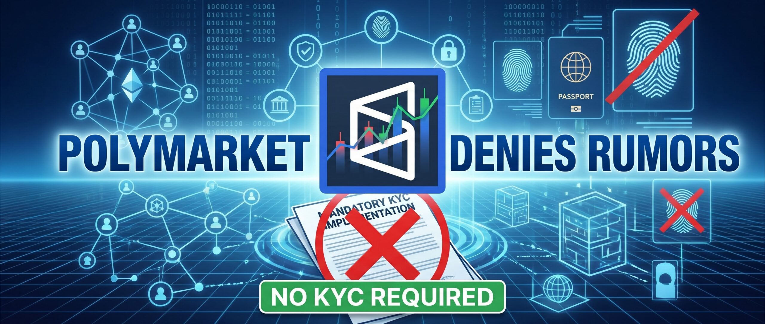 Вот краткий заголовок для новости: <strong>Polymarket опроверг слухи о введении обязательного KYC</strong> 1 1779978827780 710924 scaled